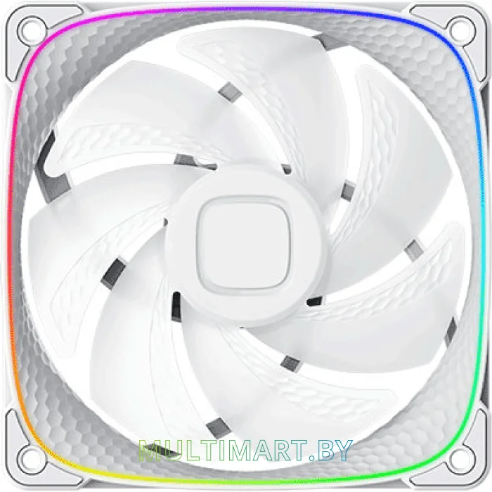 Вентилятор для корпуса Geometric Future Squama 2503 ARGB (белый)